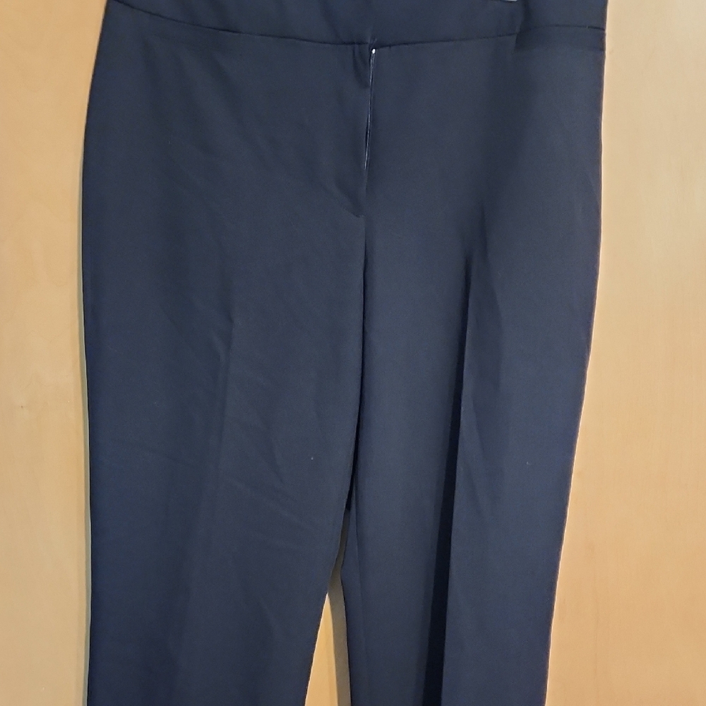Liz Claiborne Women's Dark Blue Straight Leg Pants
